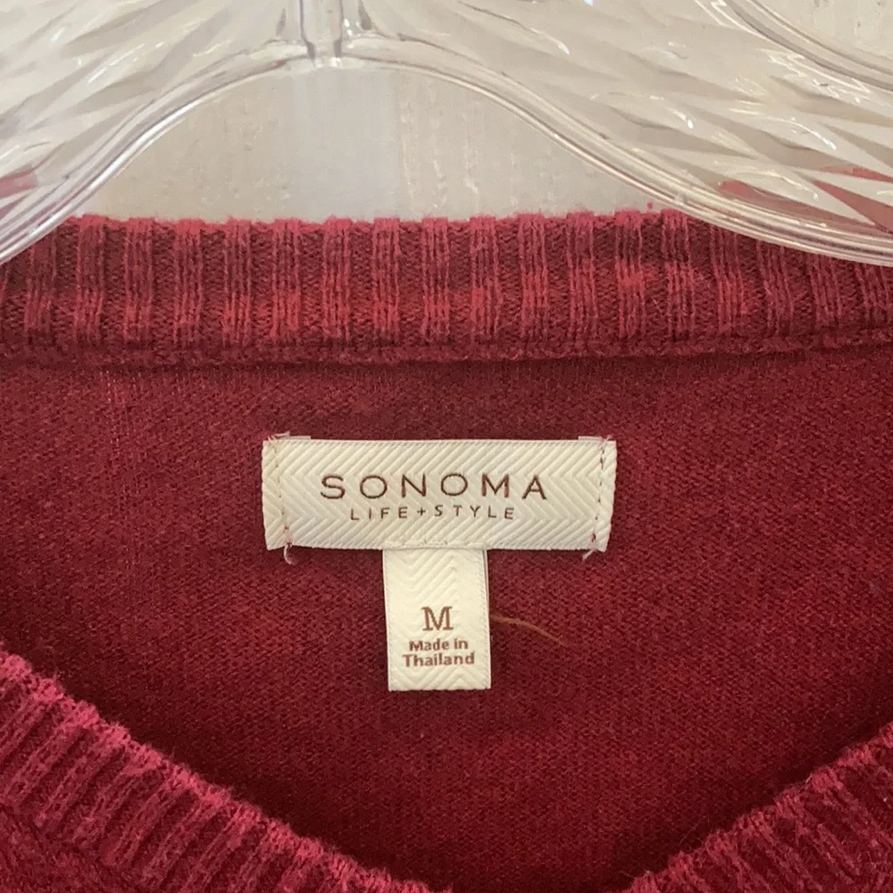 FINAL MARKDOWN Men’s Sonoma V-neck sweater medium